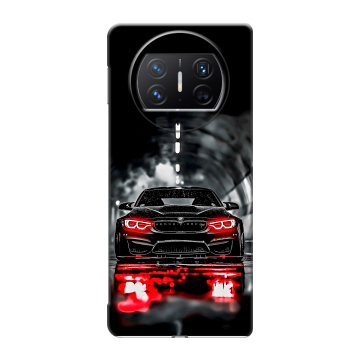Пластиковый чехол на Huawei Mate X3 с принтом BMW БМВ