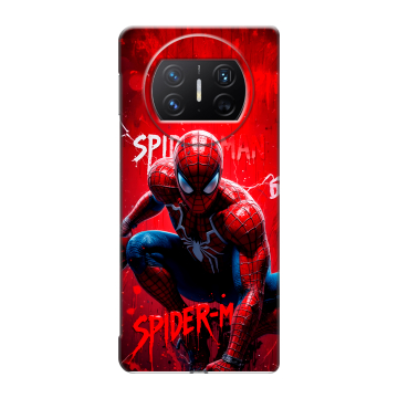 Пластиковый чехол на Huawei Mate X3 с принтом Spiderman Человек паук