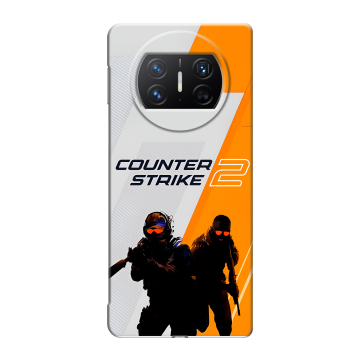 Пластиковый чехол на Huawei Mate X3 с принтом Counter Strike