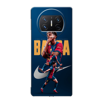 Пластиковый чехол на Huawei Mate X3 с принтом Барселона Barca Yamal Пластиковый чехол на Huawei Mate X3 с принтом Барселона Barca Yamal