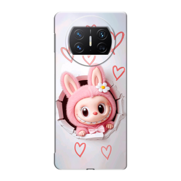 Пластиковый чехол на Huawei Mate X3 с принтом Labubu Лабубу Пластиковый чехол на Huawei Mate X3 с принтом Labubu Лабубу