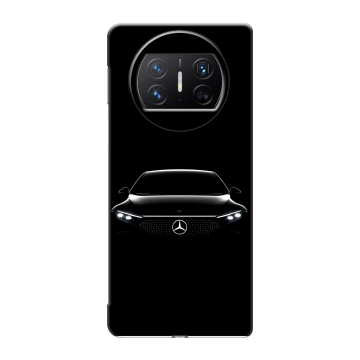 Пластиковый чехол на Huawei Mate X3 с принтом Mercedes Мерседес Пластиковый чехол на Huawei Mate X3 с принтом Mercedes Мерседес