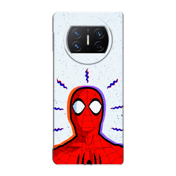 Пластиковый чехол на Huawei Mate X3 с принтом Spiderman Человек паук