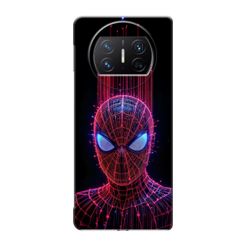 Пластиковый чехол на Huawei Mate X3 с принтом Spiderman Человек паук