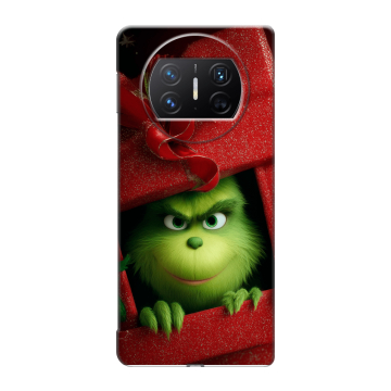 Пластиковый чехол на Huawei Mate X3 с принтом Новый год