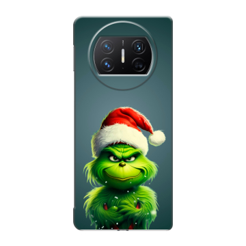 Пластиковый чехол на Huawei Mate X3 с принтом Новый год
