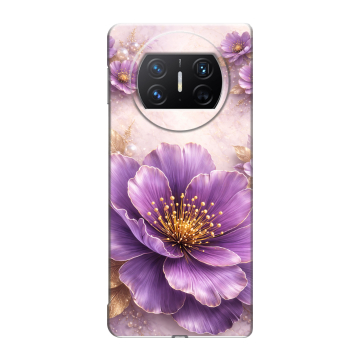 Пластиковый чехол на Huawei Mate X3 с принтом женский
