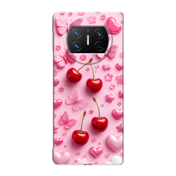 Пластиковый чехол на Huawei Mate X3 с принтом для девочек Пластиковый чехол на Huawei Mate X3 с принтом для девочек
