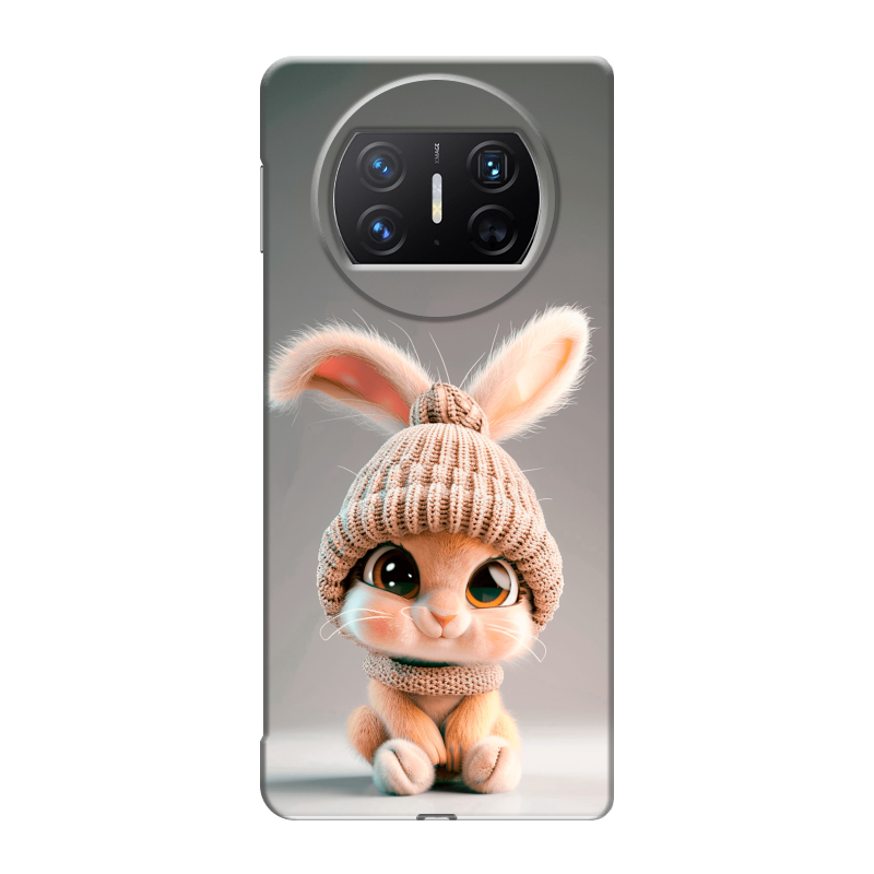 Пластиковый чехол на Huawei Mate X3 с принтом Кролик Пластиковый чехол на Huawei Mate X3 с принтом Кролик
