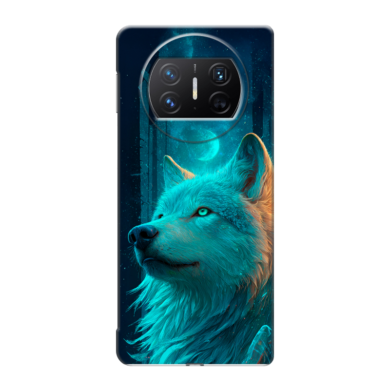 Пластиковый чехол на Huawei Mate X3 с принтом бабочки саккура Пластиковый чехол на Huawei Mate X3 с принтом бабочки саккура