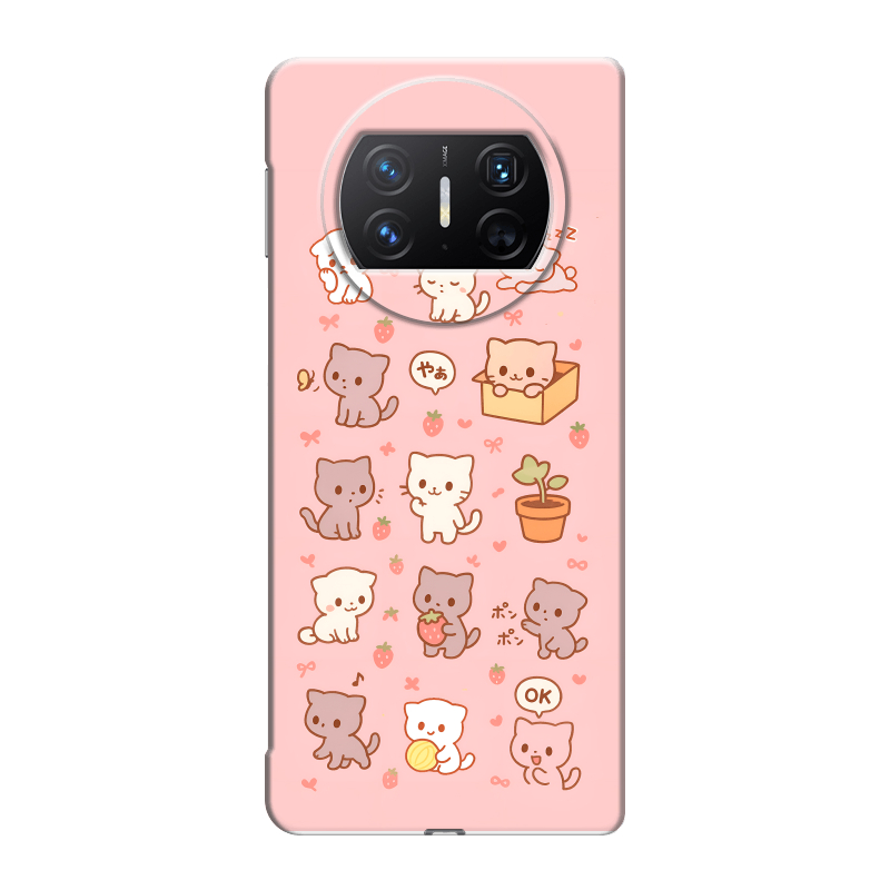 Пластиковый чехол на Huawei Mate X3 с принтом Hello Kitty Хелоу Кити Пластиковый чехол на Huawei Mate X3 с принтом Hello Kitty Хелоу Кити
