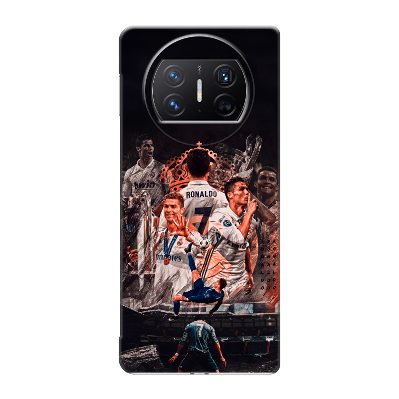 Пластиковый чехол на Huawei Mate X3 с принтом Реал Роналдо Real Ronaldo Пластиковый чехол на Huawei Mate X3 с принтом Реал Роналдо Real Ronaldo