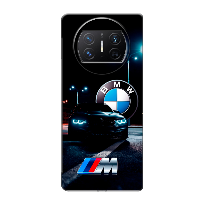 Пластиковый чехол на Huawei Mate X3 с принтом БМВ BMW Пластиковый чехол на Huawei Mate X3 с принтом БМВ BMW