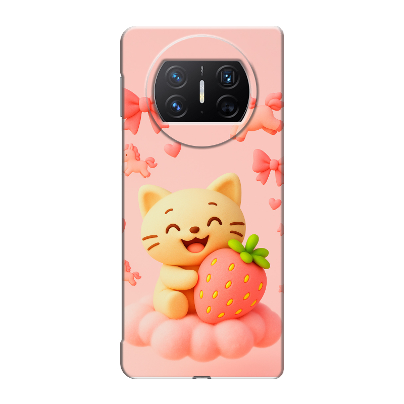 Пластиковый чехол на Huawei Mate X3 с принтом для девочек Пластиковый чехол на Huawei Mate X3 с принтом для девочек