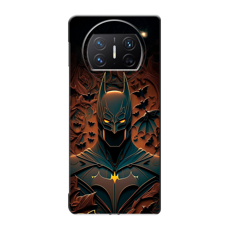 Пластиковый чехол на Huawei Mate X3 с принтом Batman Бэтмен Пластиковый чехол на Huawei Mate X3 с принтом Batman Бэтмен