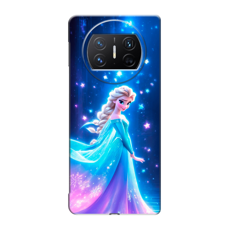 Пластиковый чехол на Huawei Mate X3 с принтом Холодное сердце Frozen Пластиковый чехол на Huawei Mate X3 с принтом Холодное сердце Frozen