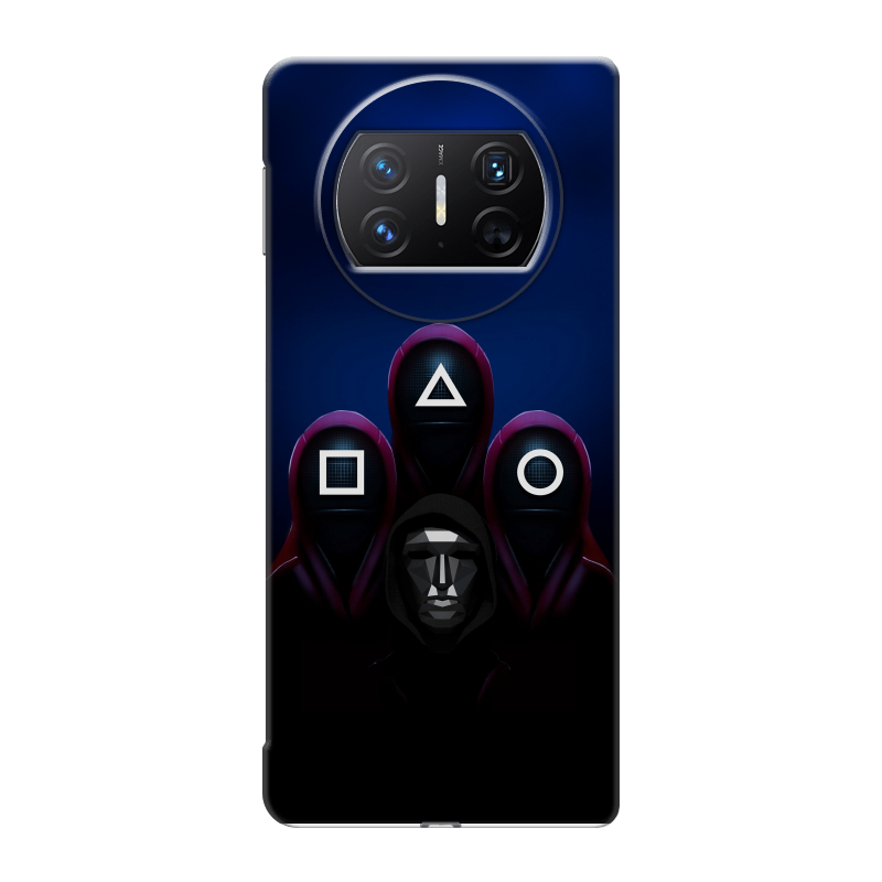 Пластиковый чехол на Huawei Mate X3 с принтом Игра Кальмара Пластиковый чехол на Huawei Mate X3 с принтом Игра Кальмара