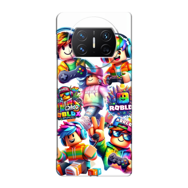 Пластиковый чехол на Huawei Mate X3 с принтом Roblox Роблокс Пластиковый чехол на Huawei Mate X3 с принтом Roblox Роблокс