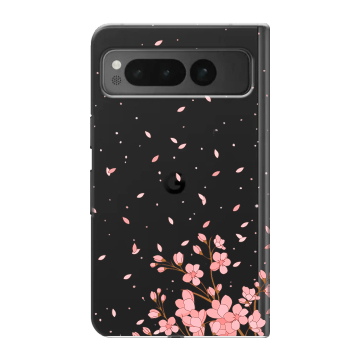 Пластиковый чехол на Google Pixel Fold с принтом Ветка сакуры Пластиковый чехол на Google Pixel Fold с принтом Ветка сакуры
