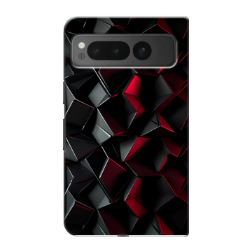 Пластиковый чехол на Google Pixel Fold с принтом Абстракция Пластиковый чехол на Google Pixel Fold с принтом Абстракция