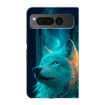 Пластиковый чехол на Google Pixel Fold с принтом бабочки саккура Пластиковый чехол на Google Pixel Fold с принтом бабочки саккура
