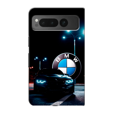 Пластиковый чехол на Google Pixel Fold с принтом БМВ BMW Пластиковый чехол на Google Pixel Fold с принтом БМВ BMW