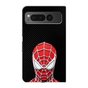 Пластиковый чехол на Google Pixel Fold с принтом человек паук spiderman Пластиковый чехол на Google Pixel Fold с принтом человек паук spiderman