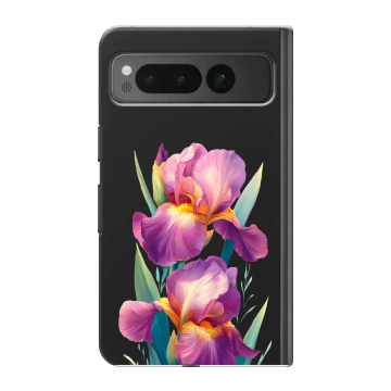 Пластиковый чехол на Google Pixel Fold с принтом Цветы орхидеи Пластиковый чехол на Google Pixel Fold с принтом Цветы орхидеи