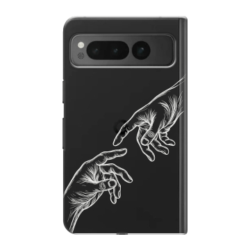 Пластиковый чехол на Google Pixel Fold с принтом Сотворение мира Пластиковый чехол на Google Pixel Fold с принтом Сотворение мира
