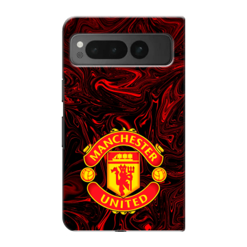 Пластиковый чехол на Google Pixel Fold с принтом Manchester United Пластиковый чехол на Google Pixel Fold с принтом Manchester United