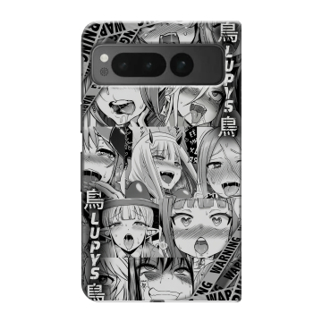 Пластиковый чехол на Google Pixel Fold с принтом Ahegao Ахегао Аниме Пластиковый чехол на Google Pixel Fold с принтом Ahegao Ахегао Аниме