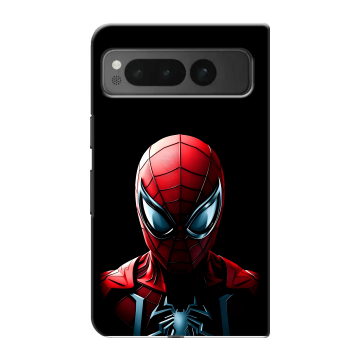 Пластиковый чехол на Google Pixel Fold с принтом Spiderman Человек паук Пластиковый чехол на Google Pixel Fold с принтом Spiderman Человек паук