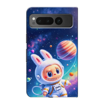 Пластиковый чехол на Google Pixel Fold с принтом Labubu Лабубу Пластиковый чехол на Google Pixel Fold с принтом Labubu Лабубу