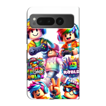 Пластиковый чехол на Google Pixel Fold с принтом Roblox Роблокс Пластиковый чехол на Google Pixel Fold с принтом Roblox Роблокс