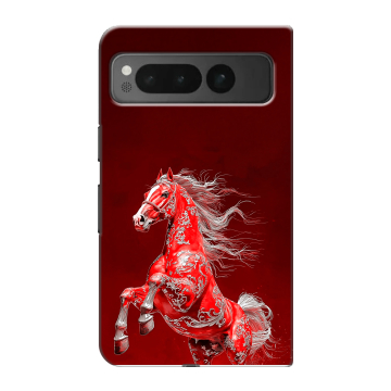 Пластиковый чехол на Google Pixel Fold с принтом Новый год Пластиковый чехол на Google Pixel Fold с принтом Новый год