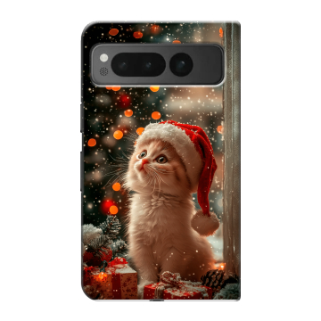 Пластиковый чехол на Google Pixel Fold с принтом Новый год Пластиковый чехол на Google Pixel Fold с принтом Новый год