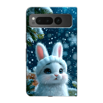Пластиковый чехол на Google Pixel Fold с принтом Новый год Пластиковый чехол на Google Pixel Fold с принтом Новый год