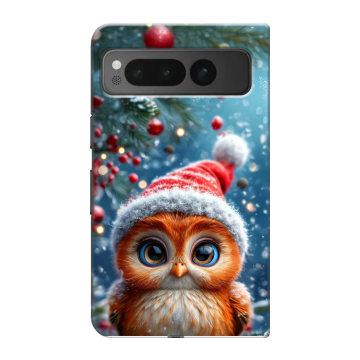 Пластиковый чехол на Google Pixel Fold с принтом Новый год Пластиковый чехол на Google Pixel Fold с принтом Новый год
