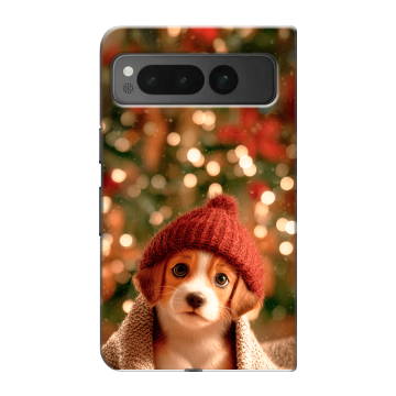 Пластиковый чехол на Google Pixel Fold с принтом Новый год Пластиковый чехол на Google Pixel Fold с принтом Новый год