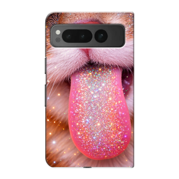 Пластиковый чехол на Google Pixel Fold с принтом для девочек Пластиковый чехол на Google Pixel Fold с принтом для девочек