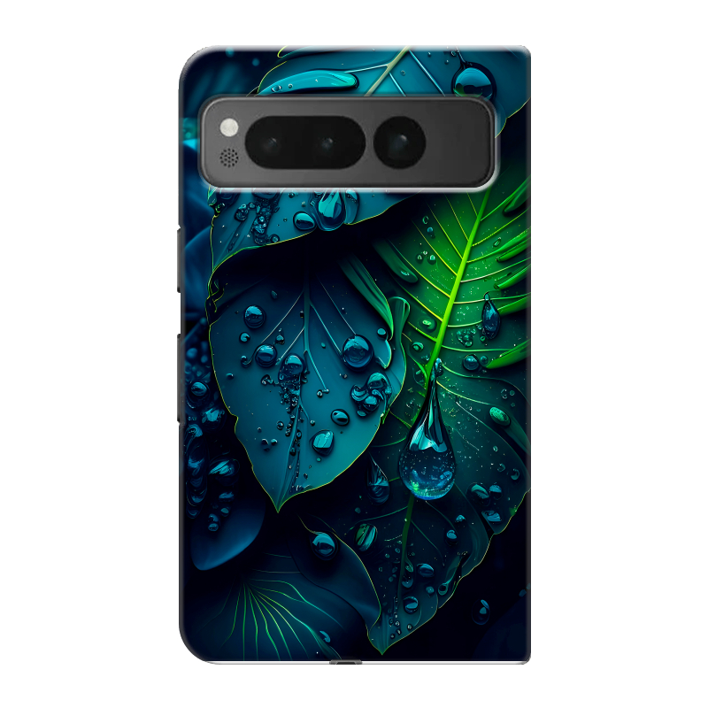 Пластиковый чехол на Google Pixel Fold с принтом Листья Пластиковый чехол на Google Pixel Fold с принтом Листья