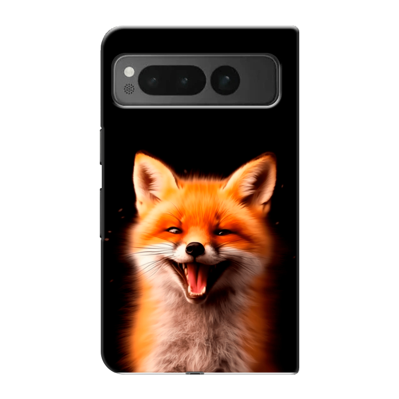 Пластиковый чехол на Google Pixel Fold с принтом Лиса Пластиковый чехол на Google Pixel Fold с принтом Лиса