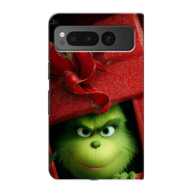 Пластиковый чехол на Google Pixel Fold с принтом Новый год Пластиковый чехол на Google Pixel Fold с принтом Новый год