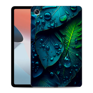 Силиконовый чехол на планшета OPPO Pad Air с принтом Листья Силиконовый чехол на планшета OPPO Pad Air с принтом Листья