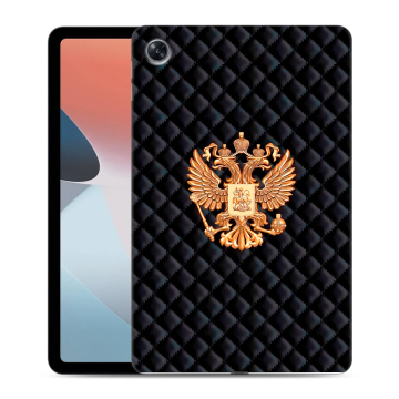 Силиконовый чехол на OPPO Pad Air с принтом Герб России принт
