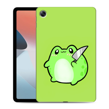 Силиконовый чехол на OPPO Pad Air с принтом Лягушенок Силиконовый чехол на OPPO Pad Air с принтом Лягушенок