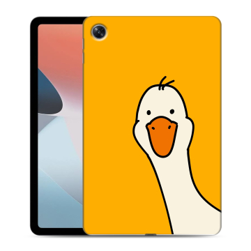 Силиконовый чехол на OPPO Pad Air с принтом Утка Силиконовый чехол на OPPO Pad Air с принтом Утка