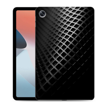Силиконовый чехол на OPPO Pad Air с принтом Текстура металла