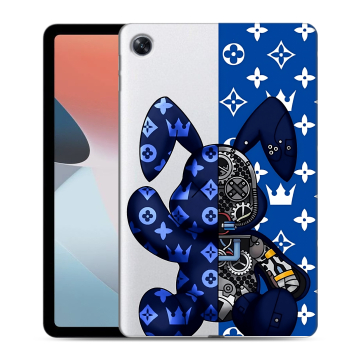 Силиконовый чехол на OPPO Pad Air с принтом Луи робот Силиконовый чехол на OPPO Pad Air с принтом Луи робот