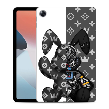 Силиконовый чехол на OPPO Pad Air с принтом Луи робот Силиконовый чехол на OPPO Pad Air с принтом Луи робот